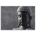 Obraz na płótnie, Budda na szarym tle - 100x70
