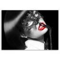 Obraz na płótnie, Kusząca kobieta Glamour - 100x70