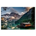 Obraz na płótnie, Domek w górach krajobraz Alpy - 60x40