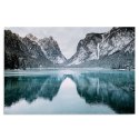 Obraz na płótnie, Góry, krajobraz, jezioro, natura - 100x70