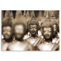 Obraz na płótnie, Budda w tłumie - 100x70