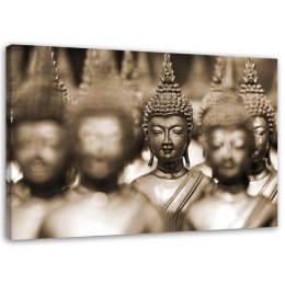 Obraz na płótnie, Budda w tłumie - 120x80