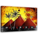 Obraz na płótnie, Egipskie piramidy - 100x70
