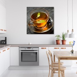 Obraz na płótnie, Filiżanka herbaty - 60x60
