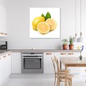 Obraz na płótnie, Owoce cytryna - 50x50