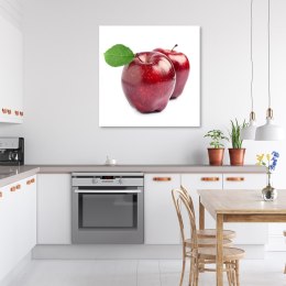 Obraz na płótnie, Owoce jabłka - 50x50