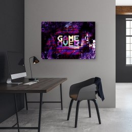 Obraz na płótnie, Abstrakcyjny napis Game Over - 60x40