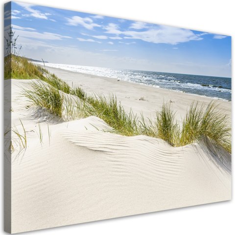 Obraz na płótnie, Morze Plaża Bałtyk krajobraz - 100x70