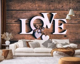 Fototapeta, Napis Love 3D - 100x70