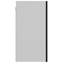Szafka wisząca, czarna, 60x31x60 cm, płyta wiórowa