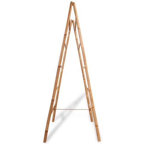 Podwójny wieszak na ręczniki / drabinka 5 szczebli, bambusowa 50x160 cm Podwójny wieszak na ręczniki / drabinka 5 szczebli, bambusowa 50x160 cm
