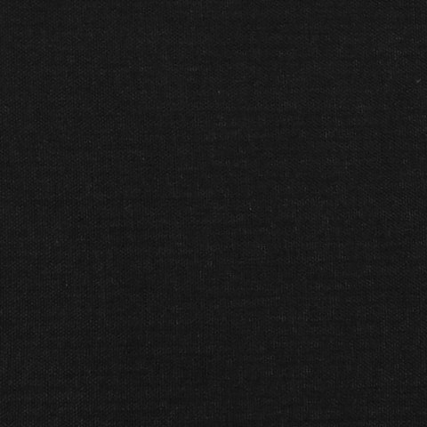 Łóżko kontynentalne, czarne, tapicerowane tkaniną, 140x200 cm