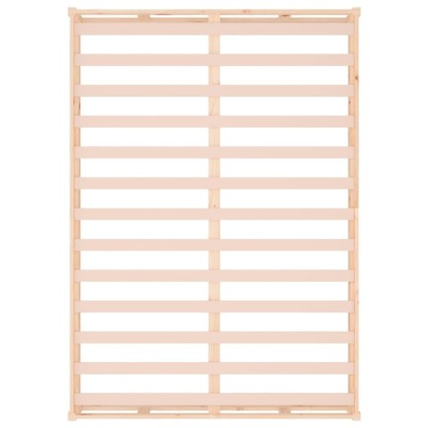 Rama łóżka, 200 x 200 cm, lite drewno