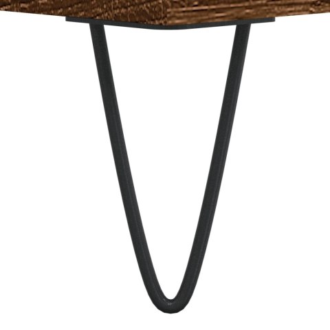 Szafka łazienkowa, brązowy dąb, 80x33x60 cm