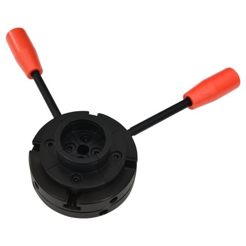 Uchwyt tokarski, 4 szczęki, złącze M33, stal, 100 mm