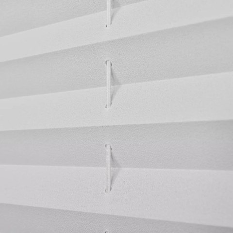 Roleta plisowana, biała, 90 x 200 cm