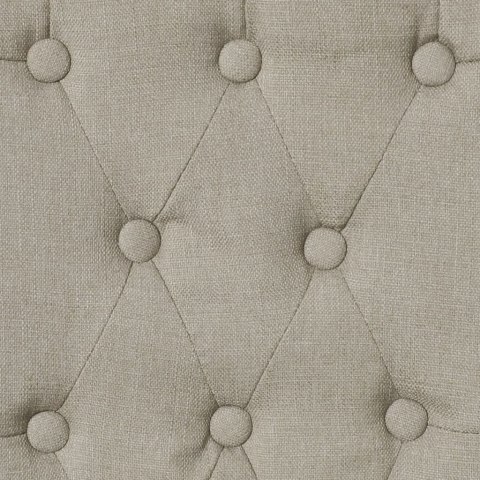 Krzesła stołowe, 4 szt., camel, tkanina