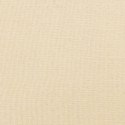 Podnóżek, kremowy, 78x56x32 cm, tapicerowany tkaniną
