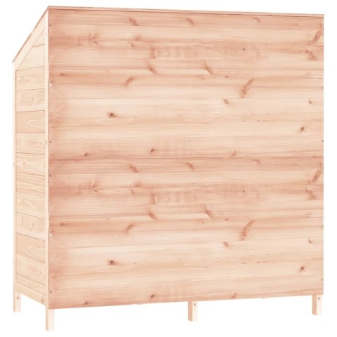 Szopa ogrodowa, 102x52x112 cm, lite drewno jodłowe