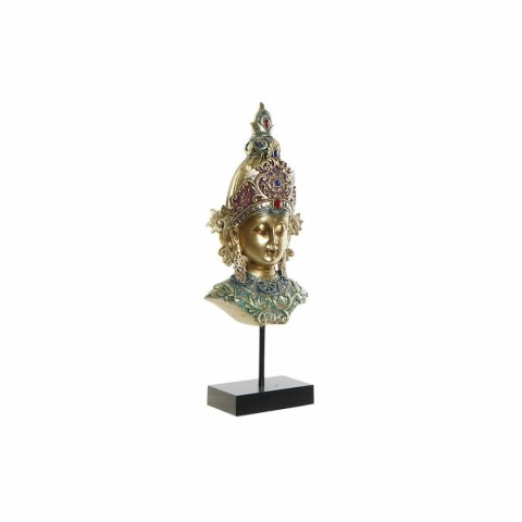 Figurka Dekoracyjna DKD Home Decor Wielokolorowy Złoty Budda Orientalny 15 x 7 x 38 cm