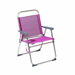 Fotel plażowy 22 mm Purpura Aluminium 52 x 56 x 80 cm (52 x 56 x 80 cm)