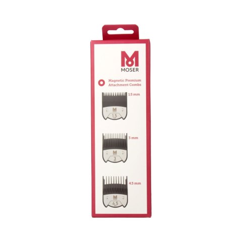 Zestaw grzebieni/szczotek Wahl Moser Pack Peines (1.5/3/4.5 MM)