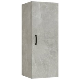 Szafka wisząca, szarość betonu, 34,5x34x90 cm