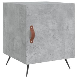 Szafka nocna, szarość betonu, 40x40x50 cm