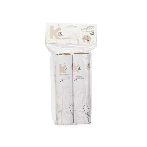 Rolka do Ubrań Biały 19 cm 14 x 27 x 4,5 cm Część Zapasowa (12 Sztuk)