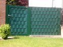 Taśma ogrodzeniowa PASKI 6 x 2,55mb CLASSIC 19cm PROTECTO ZIELONA + 12 klipsów GRATIS