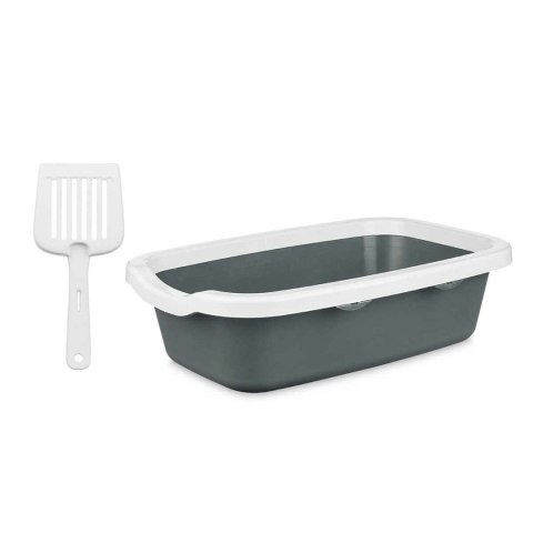 Kuweta dla Kotów Mascow 87954 Biały Antracyt Plastikowy 25 x 11 x 2 cm (11 Sztuk) Kuweta dla Kotów Mascow 87954 Biały Antracyt Plastikowy 25 x 11 x 2 cm (11 Sztuk)