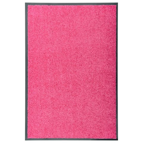 Wycieraczka z możliwością prania, różowa, 60 x 90 cm
