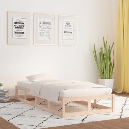 Rama łóżka, 90 x 200 cm, lite drewno