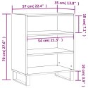 Szafka, brązowy dąb, 57x35x70 cm, materiał drewnopochodny
