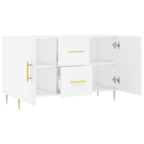 Komoda, biała, 100x36x60 cm, materiał drewnopochodny