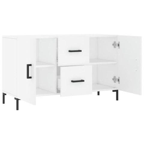 Komoda, biała, 100x36x60 cm, materiał drewnopochodny