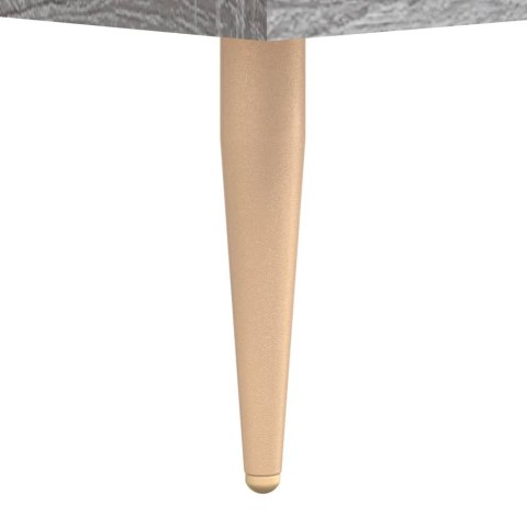 Komoda, szary dąb sonoma, 100x36x60 cm, materiał drewnopochodny