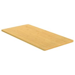 Blat do stołu, 50x100x1,5 cm, bambusowy