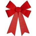 Lasso ozdoby świąteczne Czerwony PVC 32 x 41 x 6 cm (12 Sztuk)