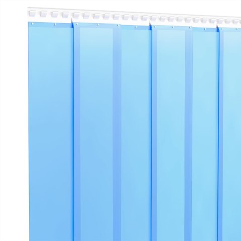 Kurtyna paskowa, niebieska, 300 mm x 2,6 mm, 10 m, PVC Kurtyna paskowa, niebieska, 300 mm x 2,6 mm, 10 m, PVC