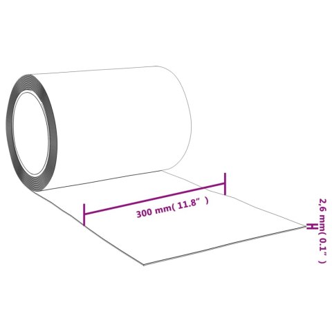 Kurtyna paskowa, niebieska, 300 mm x 2,6 mm, 10 m, PVC Kurtyna paskowa, niebieska, 300 mm x 2,6 mm, 10 m, PVC