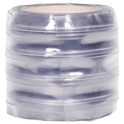 Kurtyna paskowa, przezroczysta, 200 mm x 1,6 mm, 25 m, PVC Kurtyna paskowa, przezroczysta, 200 mm x 1,6 mm, 25 m, PVC