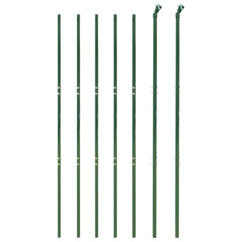Ogrodzenie ze zgrzewanej siatki, zielone, 2x10 m Ogrodzenie ze zgrzewanej siatki, zielone, 2x10 m
