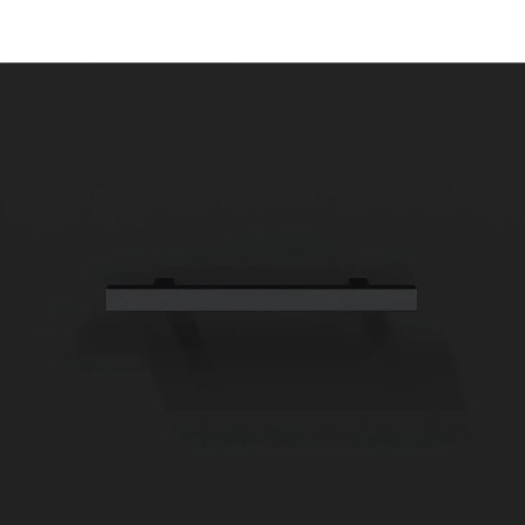 Szafka wisząca, czarna, 60x36,5x35 cm, materiał drewnopochodny