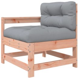 Fotel ogrodowy z poduszkami, lite drewno daglezjowe