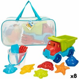 Zestaw zabawek plażowych Colorbaby polipropylen (8 Sztuk)