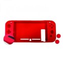 Pokrowiec na Tablet Nuwa Nintendo Switch Lite Silikon - Czerwony