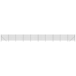 Ogrodzenie z siatki drucianej, antracytowe, 1,6x25 m