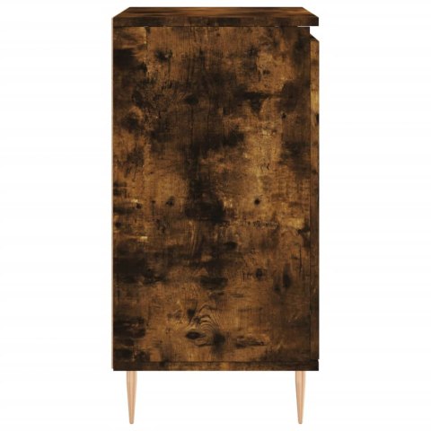 Komoda, przydymiony dąb, 60x35x70 cm, materiał drewnopochodny