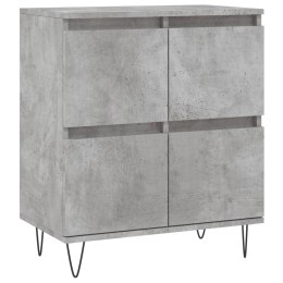 Komoda, szarość betonu, 60x35x70 cm, materiał drewnopochodny